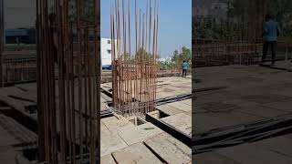 Beam steel bar bending work #shortsyoutube #constructionsite #shorts