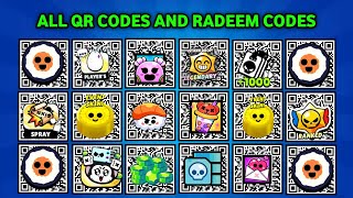 23 QR CODES AND RADEEM CODES🔥 BRAWL STARS QR CODE 🤓QR CODE BRAWLSTARS 🥳 SUSHI QR CODE BRAWL STARS