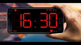 Mega Digital Clock - Android App