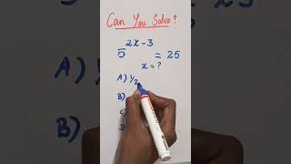 solve for x  || #shortsmathematics #maths #maths