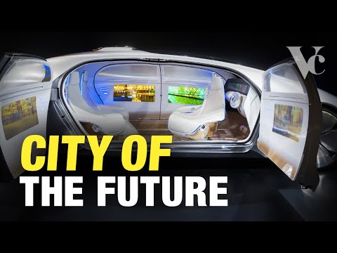 The Self Driving City of the Future (and Elon Musk's Robotaxis)