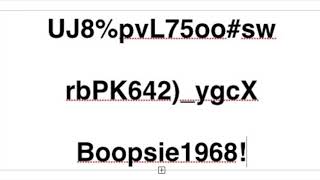 Password Problems and Solutions