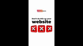 #dreamions #WebDesignMatters #WebsiteMistakes #MarketingThatWorks #UserExperience #WebsiteGoals