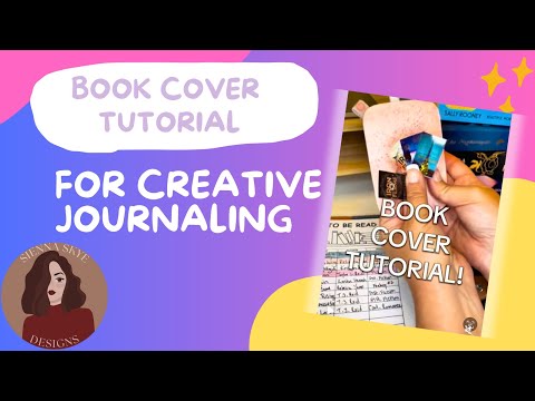 How to Make Mini Book Covers for Your Journal | Aesthetic DIY with Mini Printer HP Sprocket Tutorial