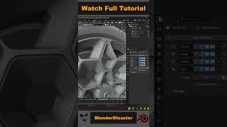 How I Made This Stunning 3D Wheel! Full Tutorial Available 🎬 #blender3dmodeling#tutorial