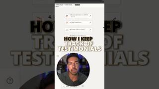 How I Keep Track of Testimonials #businessowner #businesstips #scalingwithsystems