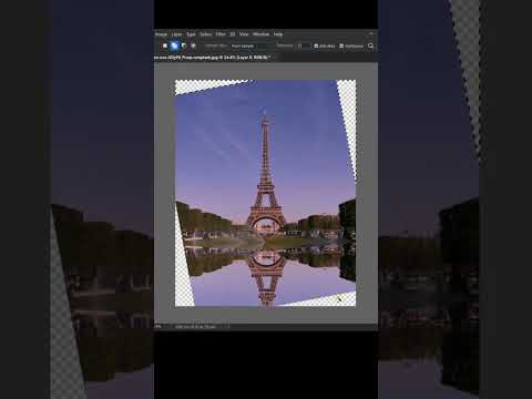 perfectly align straight photo #1m #photoshop  #photoshop #photoediting #viral #shorts #editing