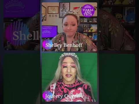 Supporting LGBTQ Inclusion in the Workplace with JQueery Queen | Tiaras and Tech Podcast #shorts