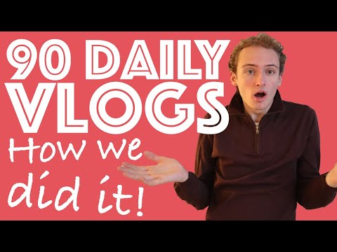 How to keep making vlogs for 89 days STRAIGHT - VLOG89
