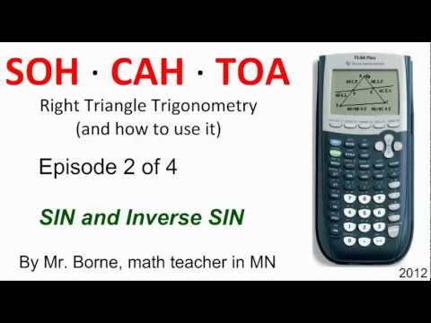 SOHCAHTOA Learn sin(x) Episode 2 of 4