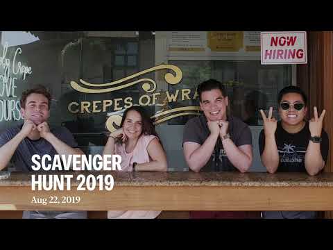 Residency Memories: Scavenger Hunt 2019