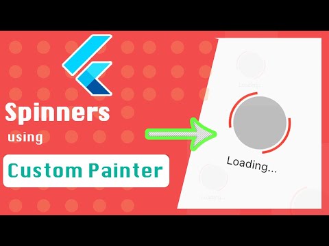 Loaders & Spinner’s in Flutter | Custom Painter in Flutter | How to make Loaders in #Flutter