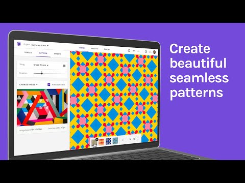 Repper: Create beautiful geometric patterns seamlessly