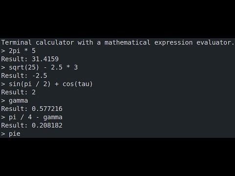 Mathematical Expression Evaluator
