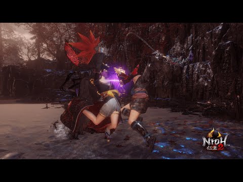 仁王 2 鎖鏈 VS 古代女天狗 | Nioh 2 Kusarigama VS Ancient Nyotengu