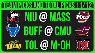 College Football Picks Today 11/12/25 NCAAF Week 12 Betting Picks and Predictions