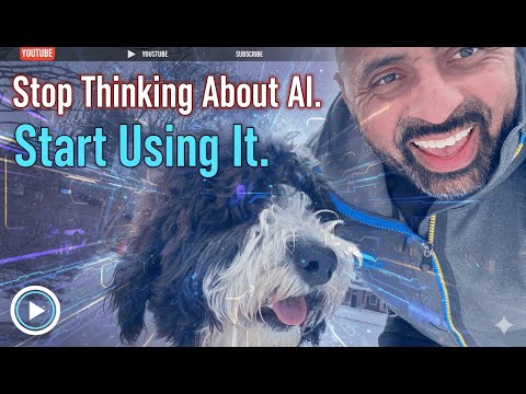 Stop Thinking About AI. Start Using It. | Dog Walk AI Talk with Wilton