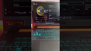 Change Backlit Keyboard Mode on ASUS TUF Laptop #asus #asustuf #backlitkeyboard #rgbkeyboard #tuf
