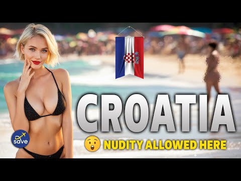 Life in CROATIA 🇭🇷 – Nude Beaches, Beautiful Women, & Balkan Charm!