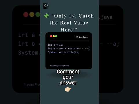 🔥 Only 1% Catch the Real Value Here!💬 Comment your guess now ⌨️👇🧠 Daily Java Puzzle – Coder Java