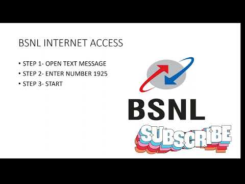 bsnl mobile network activation trick