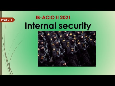 Introduction to Internal security