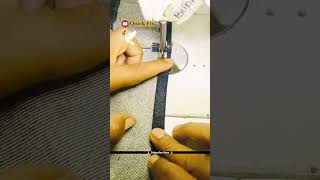 Jeans Hem Hack | Super Easy Sewing Tutorial 👖🪡 #shorts #sewing