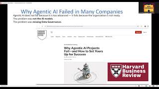 Why Agentic AI Failed in Many Companies |Why 2026 Will Be the Breakout Year|Data Governance|DataGyan