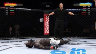 Kevin Holland makes opponent tooth fall out