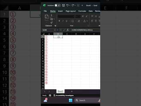 Customize Serial Number in Excel | Hindi #shorts #excel #exceltips