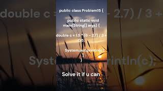 can u solve this java operator output? java code #codemastery #codingpuzzle #javachallenge #javadev