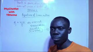 Equations of Linear Motion