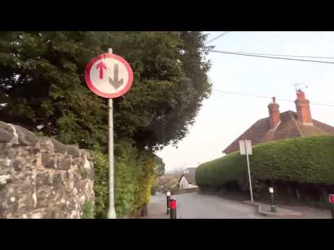 POV Running Video - English village and Forrest run 1