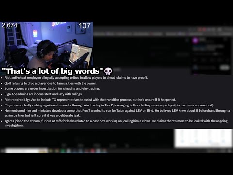 NRG s0m explores Crazy Tier 2 Match Fixing Drama & More