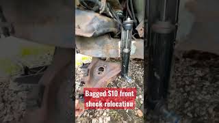 Bagging my Chevy S10, part 2 video soon #Chevy #S10 #baggedtruck #minitruck