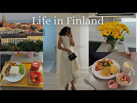 Days in my life in Finland | Living alone diaries | Grocery shopping,Cooking | Life of an introvert