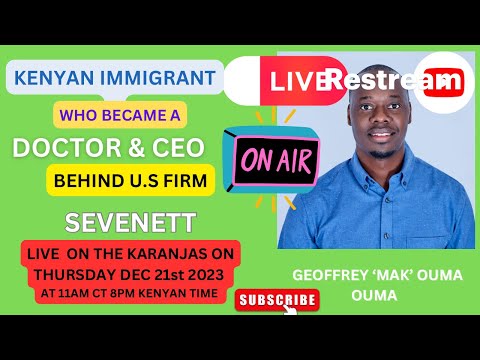 KENYAN IMMIGRANT BECOMES A SELF MADE C.E.O OF A TECH COMPANY IN U.S.A BEATING ALL ODDS.
