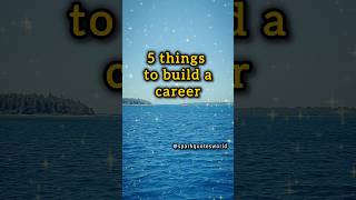 5 Things That Will Build Your Career – No One Tells You This! #careermotivation #successtips #shorts