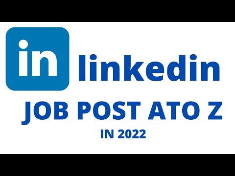 HOW TO LINKEDIN JOB POST