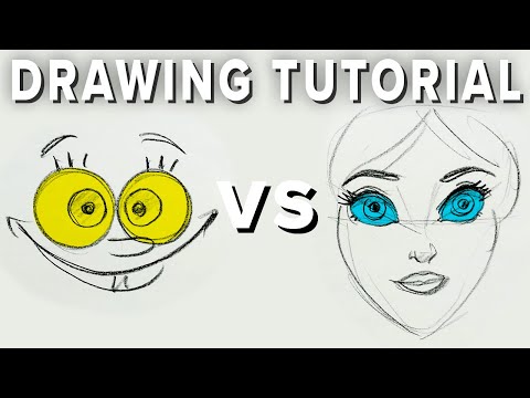 How-To Draw Eyes In Different Animation Styles