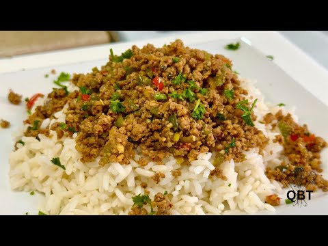 "Savory & Satisfying! Ground Turkey Over Rice –30-Minute Meal"