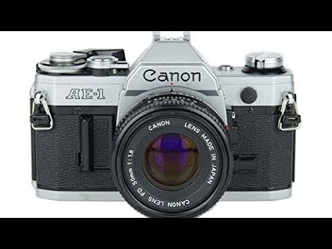 How to Use a Canon AE-1 35mm SLR Film Camera