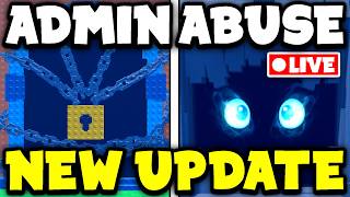 🔴LIVE - ADMIN ABUSE in Plants Vs Brainrots Roblox (JOIN FAST)