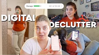 The biggest digital declutter of my LIFE! 💿 icloud, hard drive backups, massive photo declutter