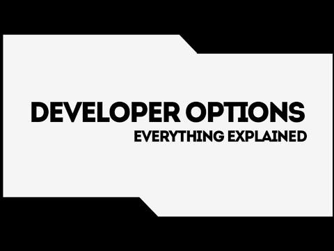 Developer options [ Every useful Android setting 𝗘𝘅𝗽𝗹𝗮𝗶𝗻𝗲𝗱 !!!]