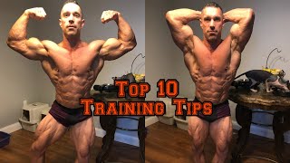 Top 10 Scientific Training Tips to Maximize Muscle Growth and to Bring up Weak Body-parts EXPLAINED!