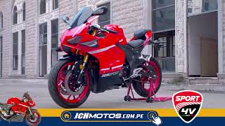 MOTOCICLETA JCH SPORT 4V - TABLERO DIGITAL CON MAYOR CONECTIVIDAD