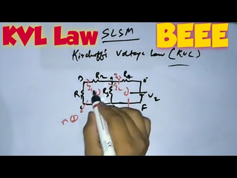BEEE Engineering First Year KVL Law and it's Concept with application || KVL Law analysis First Year