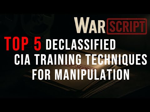 Top 5 Declassified CIA Training Techniques for Manipulation