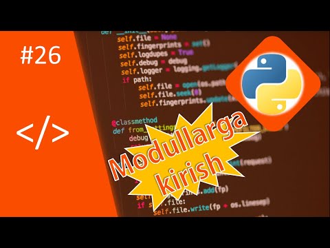 Modullarga kirish 2-Bo`lim 17-dars